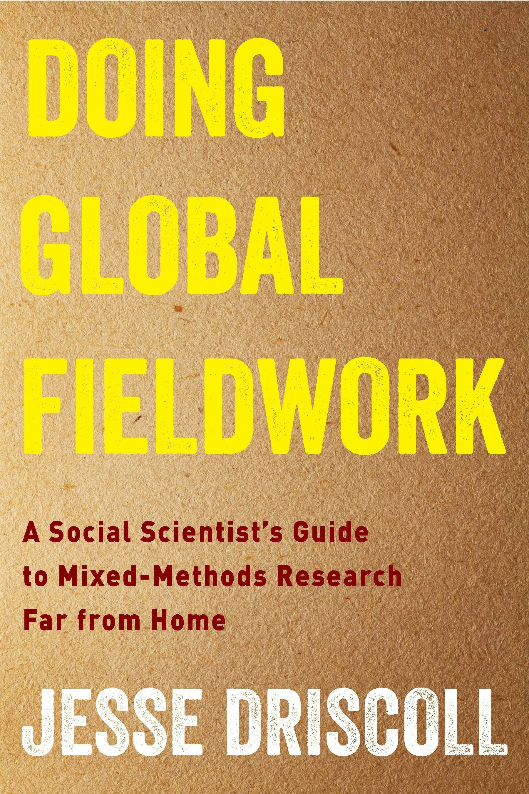 Book cover image for Doing Global Fieldwork ISBN: 9780231195287